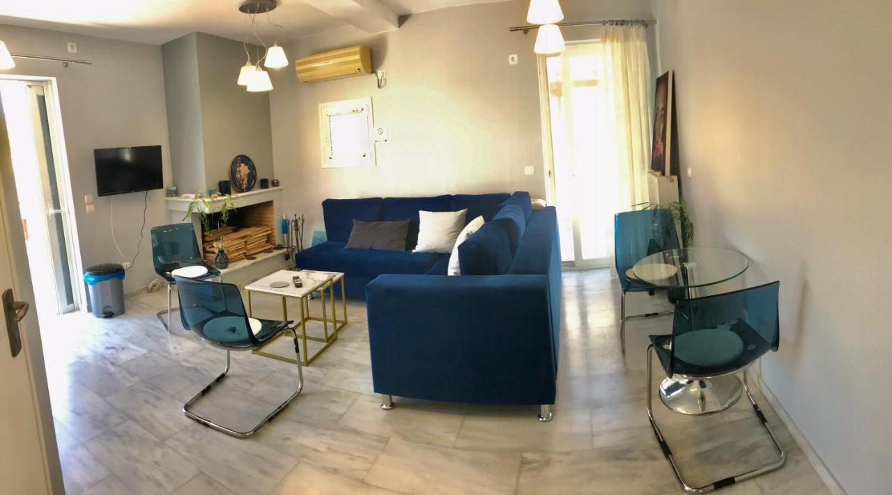 Beautiful Maisonette With A View To The Mountains And The Sea Agia Marina  Exteriér fotografie
