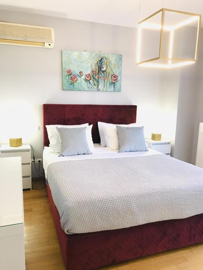 Beautiful Maisonette With A View To The Mountains And The Sea Agia Marina  Exteriér fotografie