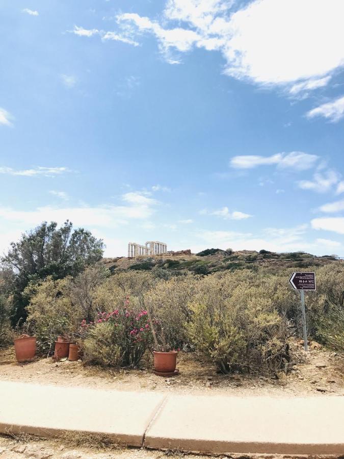 Beautiful Maisonette With A View To The Mountains And The Sea Agia Marina  Exteriér fotografie