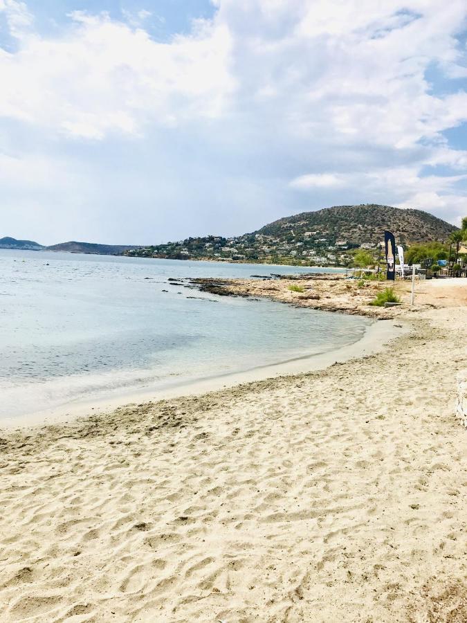 Beautiful Maisonette With A View To The Mountains And The Sea Agia Marina  Exteriér fotografie